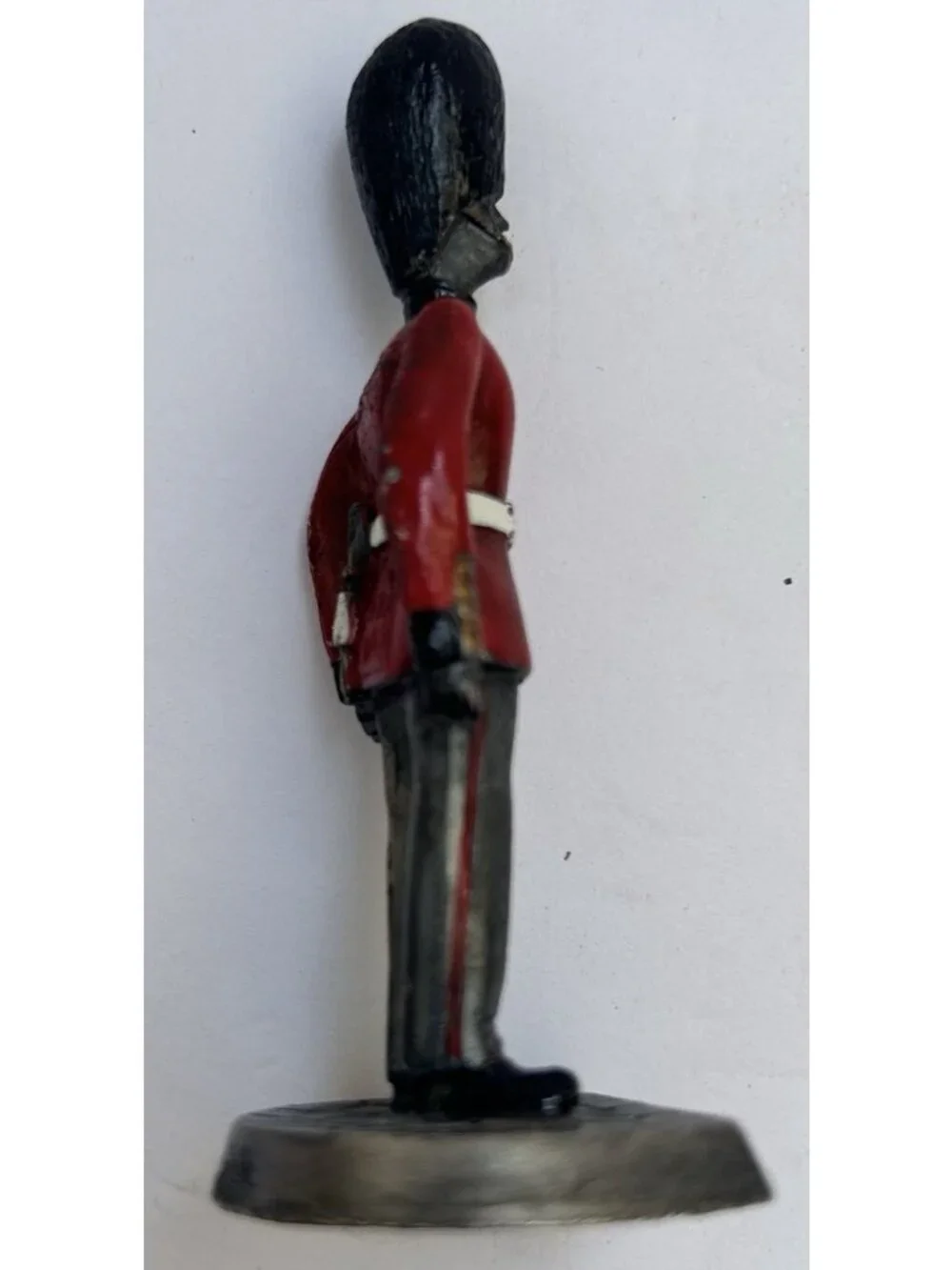 Vintage WAPW Gt Britain Pewter Figurine British Guardsman Collectible Military